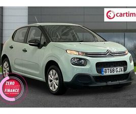CITROEN C3 SOCIETE 2019 (68) - 1.2 PURETECH TOUCH HATCHBACK 5DR PETROL MANUAL EURO 6 (68 PS) 15IN STEEL WH