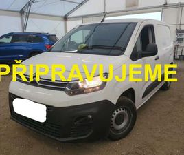 CITROËN BERLINGO 1.2 PURETECH 110 PS L1 PLUS ČR UŽITKOVÉ - UŽITKOVÉ BENZIN