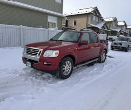 FORD EXPLORER SPORT TRAC FOR SALE: 2007 FORD EXPLORER SPORT TRAC LIMITED – RED