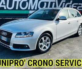 AUDI A4 AVANT AUDI A4 A4 AVANT 2.0 TDI ADVANCED UNIPRO CRONO SER