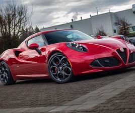 ALFA ROMEO 4C SPIDER 4C*ROSSOCOMP.*KW*BASTUCK*ECU*ALCANTARA