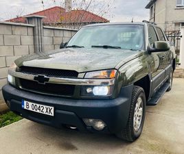 CHEVROLET AVALANCHE CHEVROLET AVALANCHE NORTHFACE LPG 16,499 BGN