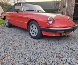 ALFA ROMEO SPIDER 2.0 - 1985