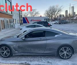 INFINITI Q60 2017 INFINITI Q60 LUXE AWD W/ NAV, HEATED FRONT SEATS, REARVIEW