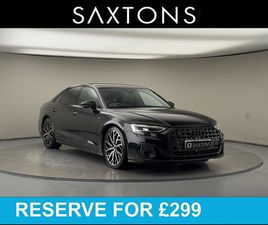 AUDI A8 S8 AUDI S8 4.0 TFSI V8 BLACK EDITION SALOON 4DR PETROL TIPTRONIC QUATTRO EURO 6 (S/S) (571 PS) HEAD UP SALOON 2023, 20549 MILES, £63700 - 33025038 - EXCHANGEANDMAR