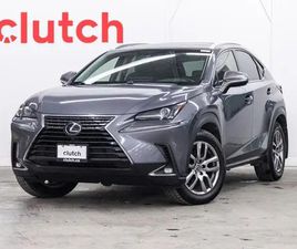 2019 LEXUS NX 300 AWD W/ APPLE CARPLAY, HEATED FRONT SEATS. REAR