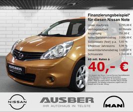 NISSAN NOTE ACENTA KLIMAANLAGE NAVI BLUETOOTH