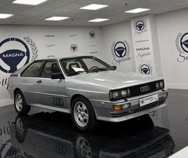 AUDI QUATTRO 1981 AUDI QUATTRO