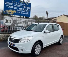 DACIA SANDERO 1.2I 75CV AMBIANCE 2.EME MAIN GARANTIE 6 MOIS