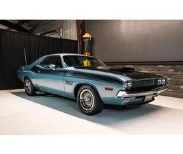DODGE CHALLENGER 1970 DODGE CHALLENGER T/A - REAL DEAL, BROADCAST SHEET!