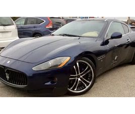 2008 MASERATI GRANTURISMO BLUE FERRARI ENGINE INCREDIBLE VEHICLE