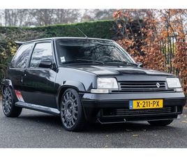 RENAULT SUPER 5 GT TURBO 1986 RENAULT 5 GT TURBO