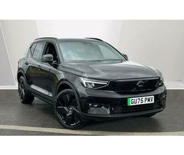 VOLVO EX40 VOLVO EX40 185KW EXT RANGE PLUS BLACK EDITON 78KWH 5DR AUTO