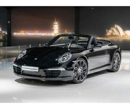 PORSCHE 991 CABRIO BLACK EDITION*SPORTABGAS*BOSE*PDLS+*