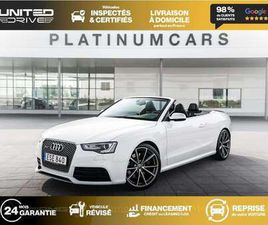 RS5 CABRIOLET QUATTRO 4.2I V8 FSI - BV S-TRONIC RS5 CABRIOLET .