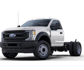 NEW 2022 FORD F-550 SUPER DUTY DRW XL 4WD REG CAB 169 WB 84 CA