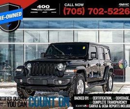 USED 2020 JEEP WRANGLER UNLIMITED SPORT