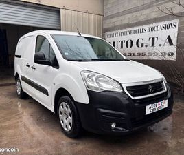 PEUGEOT PARTNER 1.6 BLUEHDI 6585H.T. 1ERE-M 3PLACES PREMIUM PACK GPS CARPLAY 100 STANDARD IDEM BERLINGO KANGOO SITAN VITO DUBLO