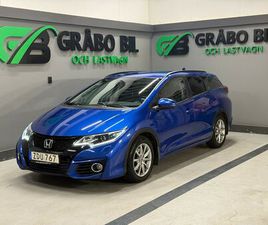 HONDA CIVIC TOURER TOURER 1.6 I-DTEC ELEGANCE EURO 6 DRAG 0% RÄNTA