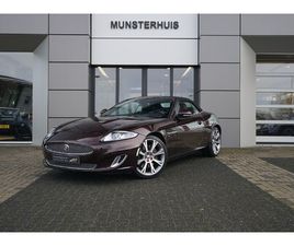 JAGUAR XK CABRIO JAGUAR XK 5.0 V8 CONVERTIBLE PORTFOLIO | VOORSTOELEN VERWARMD / GEKOELD | CRUISE CONTROL | BOWERS & WILKINS |