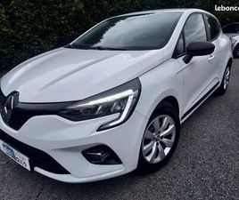 RENAULT CLIO RENAULT CLIO 5 V 1.5 BLUE DCI 85 BOITE 6 VITESSES BLUETHOOTH USB FEUX FULL LED AUTOMATIQUE + FEUX ANTIBROUILLARD LED CLIMATISATION / 1ÈRE MAIN ET ENTRETIEN RENA
