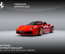 FERRARI 488 SPIDER LIFT*2.HAND*ROSSOSCUDERIA