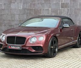 BENTLEY CONTINENTAL GTC BENTLEY CONTINENTAL GT 4.0 V8 S 4WD CONVERTIBLE