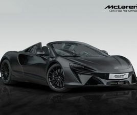 MC LAREN ARTURA SPIDER MCLAREN ARTURA SPIDER | ONYX BLACK | CLUBSPORT SEATS