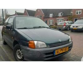 TOYOTA STARLET TOYOTA STARLET 1.3 16V 1997 GROEN | APK JULI 2026 — TOYOTA — MARKTPLAATS