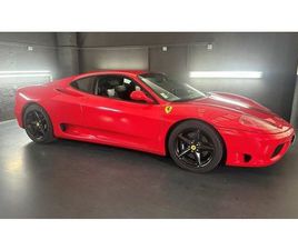 2000 FERRARI 360 ROUGE MANUEL, 6 VITESSES CONDUITE À GAUC...