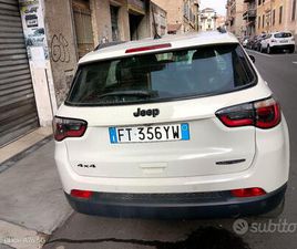 JEEP COMPASS AUTOMOBILE JEPP COMPASS ANNO 2019 BIANCA PERFETTE