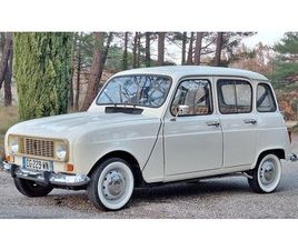 RENAULT R4 4L 1983 RENAULT 4L BLANC MANUEL, 4 VITESSES CONDUITE À GAUCH...