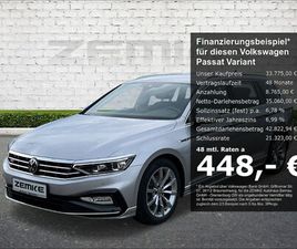 VOLKSWAGEN PASSAT SW ELEGANCE 1.5 TSI DSG R-LINE SPORTPAKET NAVI LEDER DIGITALES COCKPIT MASSAGE
