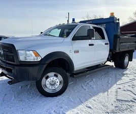USED 2012 DODGE RAM 4500 CREW CAB 4WD DIESEL!4X4!LOW MILEAGE!