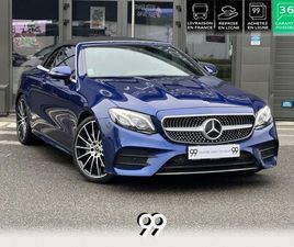 MERCEDES CLASSE E CABRIOLET 300 D - BVA 9G-TRONIC - BM 238 AMG LINE - PHASE 1