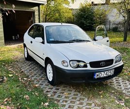 TOYOTA COROLLA E11 2000R. OC MARZEC 2026, PT PAŹDZIERNIK 2026
