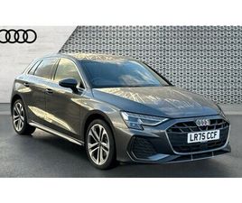 AUDI A3 40 TFSI E AUDI A3 40 TFSI E S LINE 5DR S TRONIC