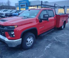 CHEVROLET SILVERADO 3500 CREW CAB 2022 CHEVY SILVERADO 3500 DUALLY DIESEL UTILITY BODY