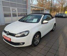 VOLKSWAGEN GOLF VI CABRIOLET BMT*SCHECKHEFT+WINDSCHOTT*