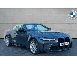 BMW M4 COMPETITION M XDRIVE CONVERTIBLE 3.0 2DR