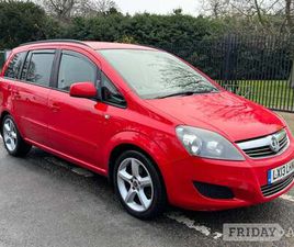 VAUXHALL ZAFIRA VAUXHALL ZAFIRA 2013