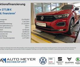 VOLKSWAGEN T-ROC CABRIOLET R-LINE 1.5 TSI DSG STANDHZG NAVI