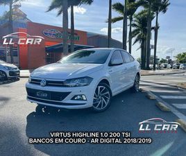 VOLKSWAGEN VIRTUS VOLKSWAGEN VIRTUS HIGHLINE 200 TSI 1.0 FLEX 12V AUT 2019
