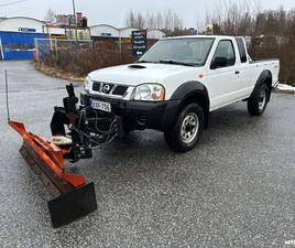 NISSAN KINGCAB 2.5DI PICKUP 4X4 AURAVARUSTUKSELLA