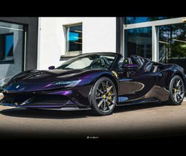 FERRARI SF90 STRADALE SPIDER ATELIER - VIOLA HONG KONG - PPF - IMMAT. FR