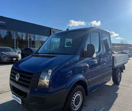 VOLKSWAGEN CRAFTER PODVOZOK 35 2.0 TDI KR DVOJKAB.