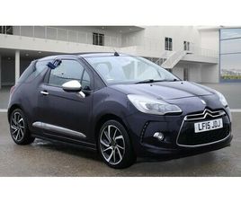 CITROEN DS3 CABRIO 2015 - 1.6 BLUEHDI DSPORT PLUS 2DR