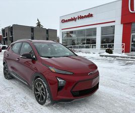 CHEVROLET BOLT EUV CHEVROLET BOLT EUV 2022 PREMIER 1 PROPRIO I JAMAIS ACCIDENT. I CUIR I SIEGES CHAUFFANTS I MAGS I DEMARREUR I CARPLAY I