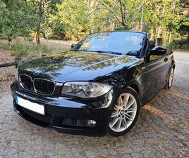 BMW 118 I CABRIO PACK M ORIGINAL 156.000 KM OUTUBRO/09