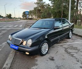MERCEDES CLASSE E E 220 MERCEDES-BENZ E 220 CDI 143CV 6V NACIONAL 1DONO ELEGANCE FEVEREIRO/00